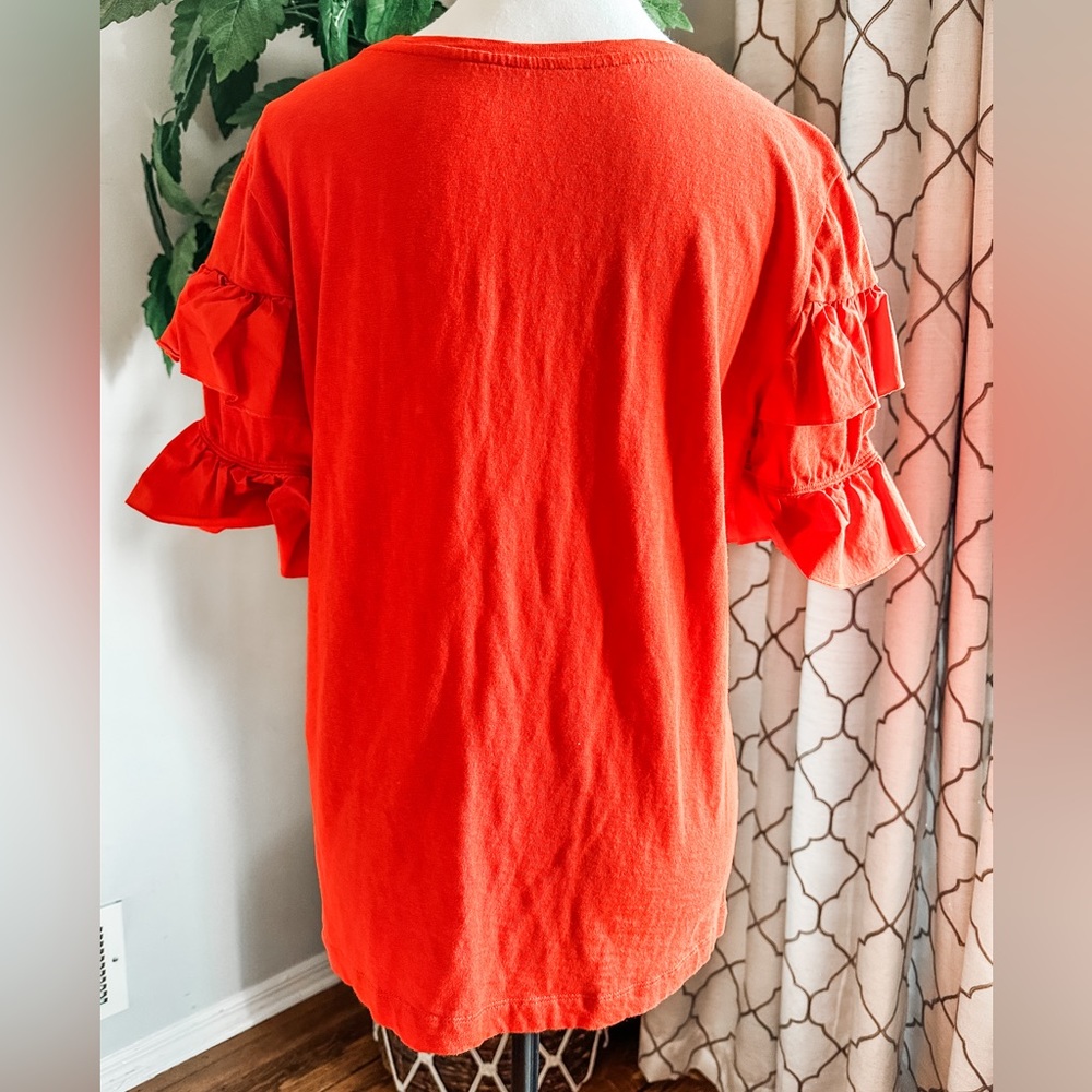 Tory Burch Ruffled Top - Picture 4 of 5